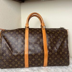Louis Vuitton Monogram Keepall 50